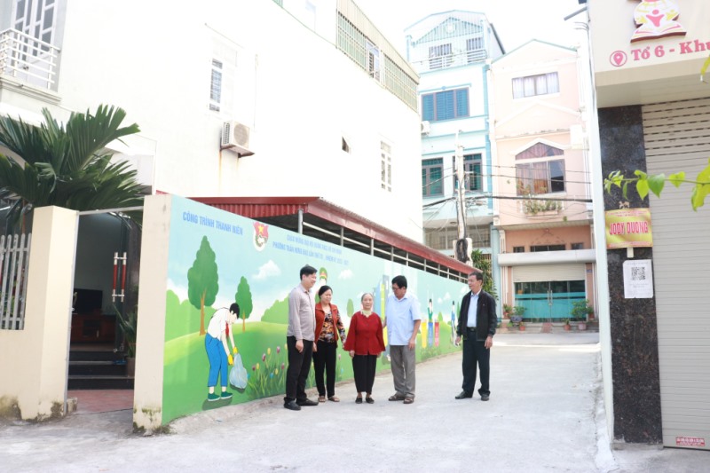 Diện mạo đô thị đổi thay nhờ đóng góp của người dân phường Trần Hưng Đạo