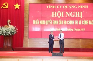 Ông Vũ Đại Thắng giữ chức Bí thư Tỉnh ủy Quảng Ninh